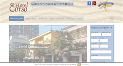 Desktop Screenshot of hotelcorsojesolo.com