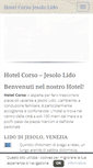 Mobile Screenshot of hotelcorsojesolo.com